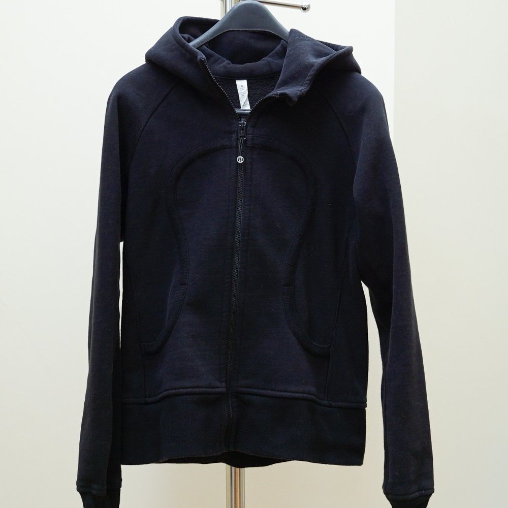 Black Lululemon Scuba Hoodie in GUC